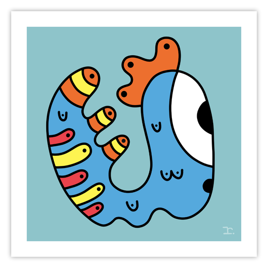 "SQUIRMEES #192" - PRINT