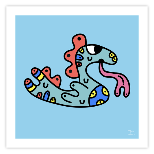 "SQUIRMEES #229" - PRINT