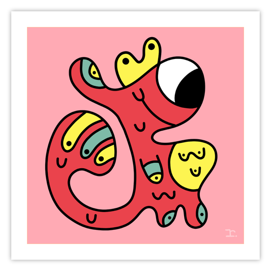 "SQUIRMEES #251" - PRINT