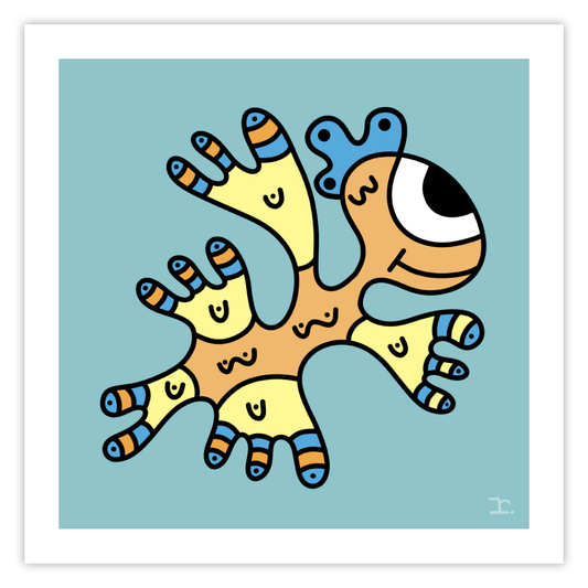 "SQUIRMEES #270" - PRINT