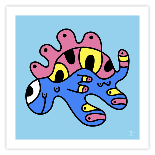 "SQUIRMEES #272" - PRINT