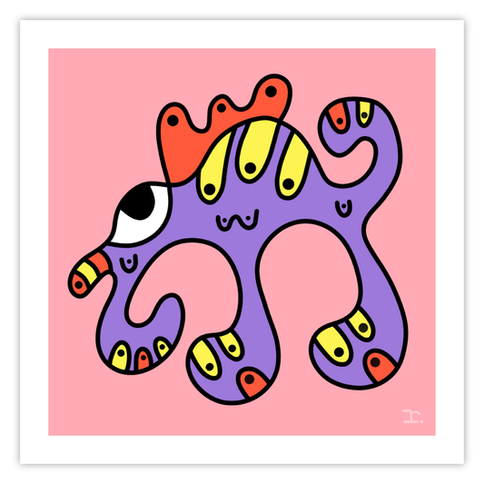 "SQUIRMEES #288" - PRINT