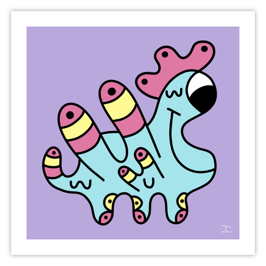 "SQUIRMEES #311" - PRINT