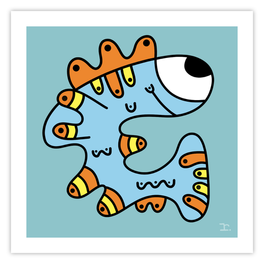 "SQUIRMEES #325" - PRINT