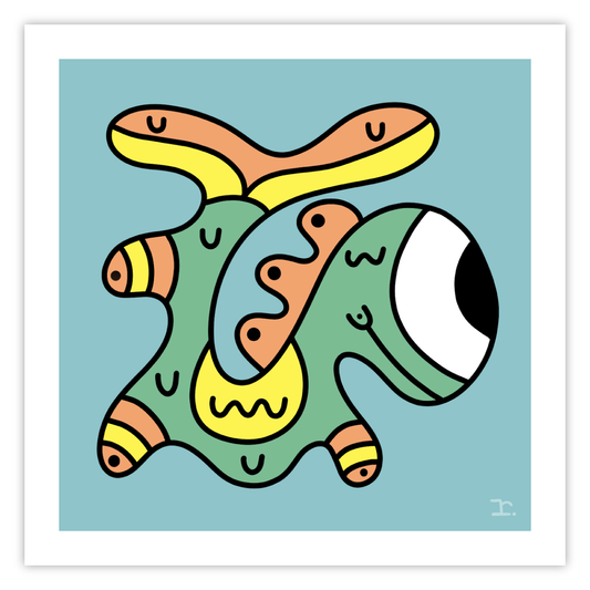 "SQUIRMEES #330" - PRINT