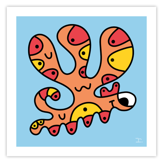 "SQUIRMEES #337" - PRINT