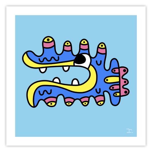 "SQUIRMEES #361" - PRINT