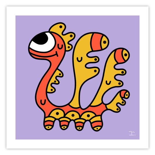 "SQUIRMEES #365" - PRINT