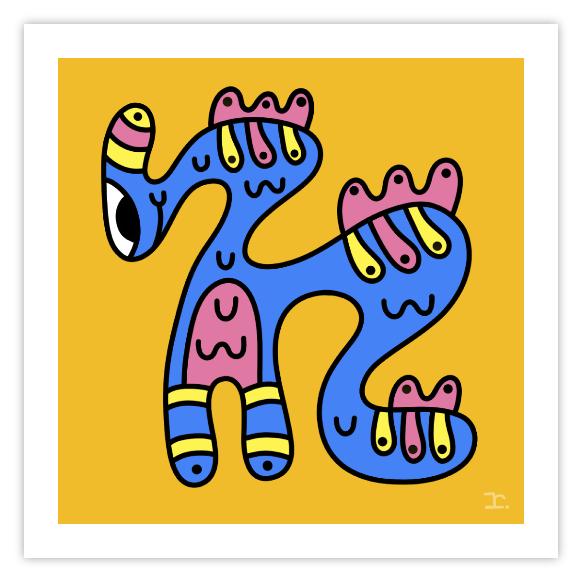 "SQUIRMEES #421" - PRINT