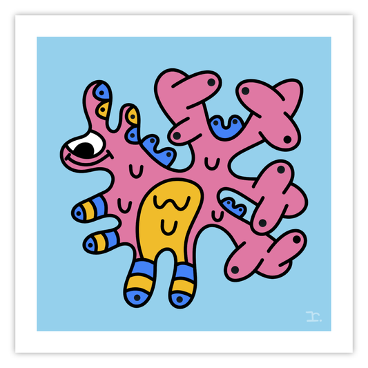 "SQUIRMEES #422" - PRINT