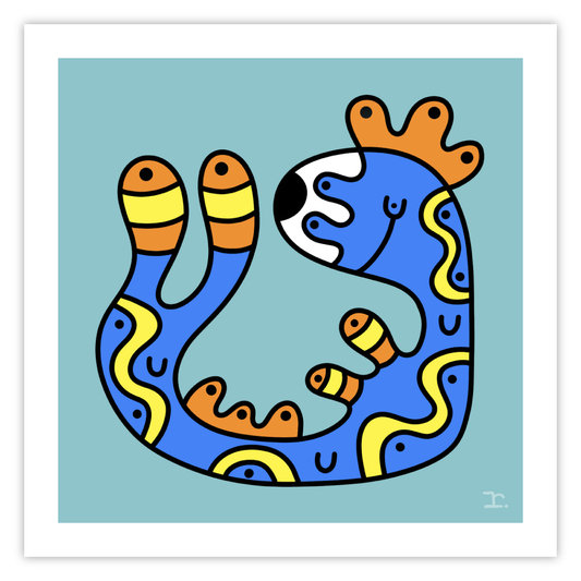 "SQUIRMEES #433" - PRINT