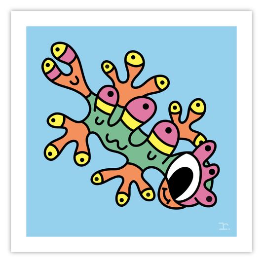 "SQUIRMEES #453" - PRINT