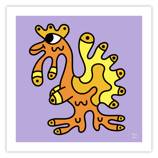 "SQUIRMEES #476" - PRINT